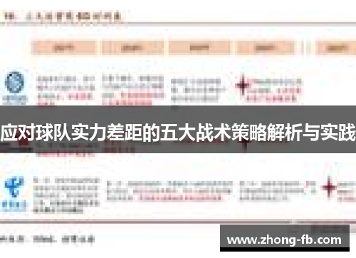 应对球队实力差距的五大战术策略解析与实践